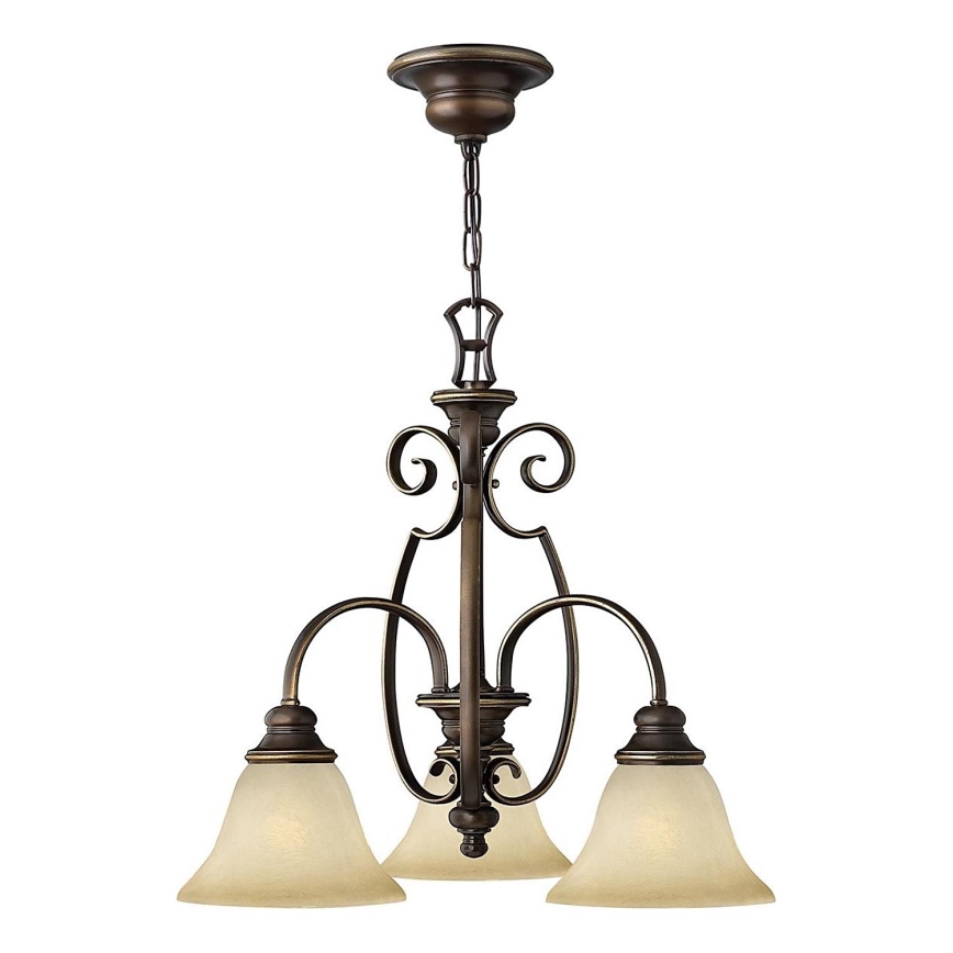 Hinkley - Chandelier on a chain CELLO 3xE27/60W/230V