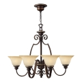 Hinkley - Chandelier on a chain CELLO 6xE27/60W/230V