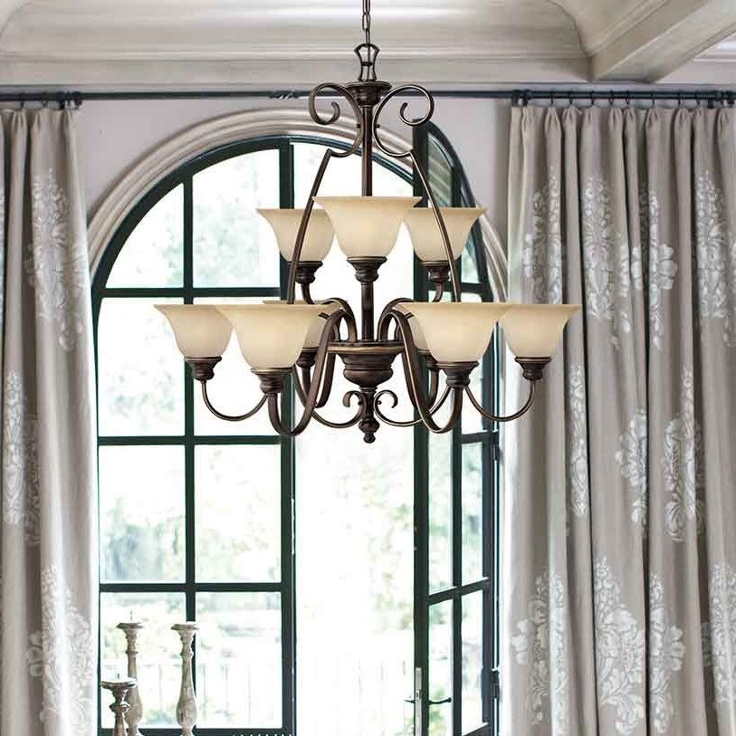 Hinkley - Chandelier on a chain CELLO 6xE27/60W/230V