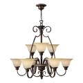 Hinkley - Chandelier on a chain CELLO 9xE27/60W/230V
