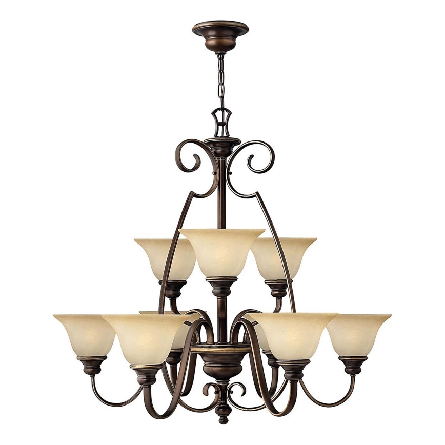 Hinkley - Chandelier on a chain CELLO 9xE27/60W/230V