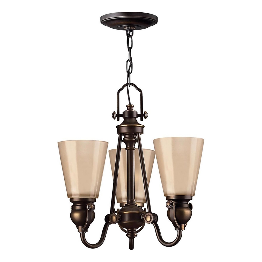 Hinkley - Chandelier on a chain MAYFLOWER 3xE27/60W/230V