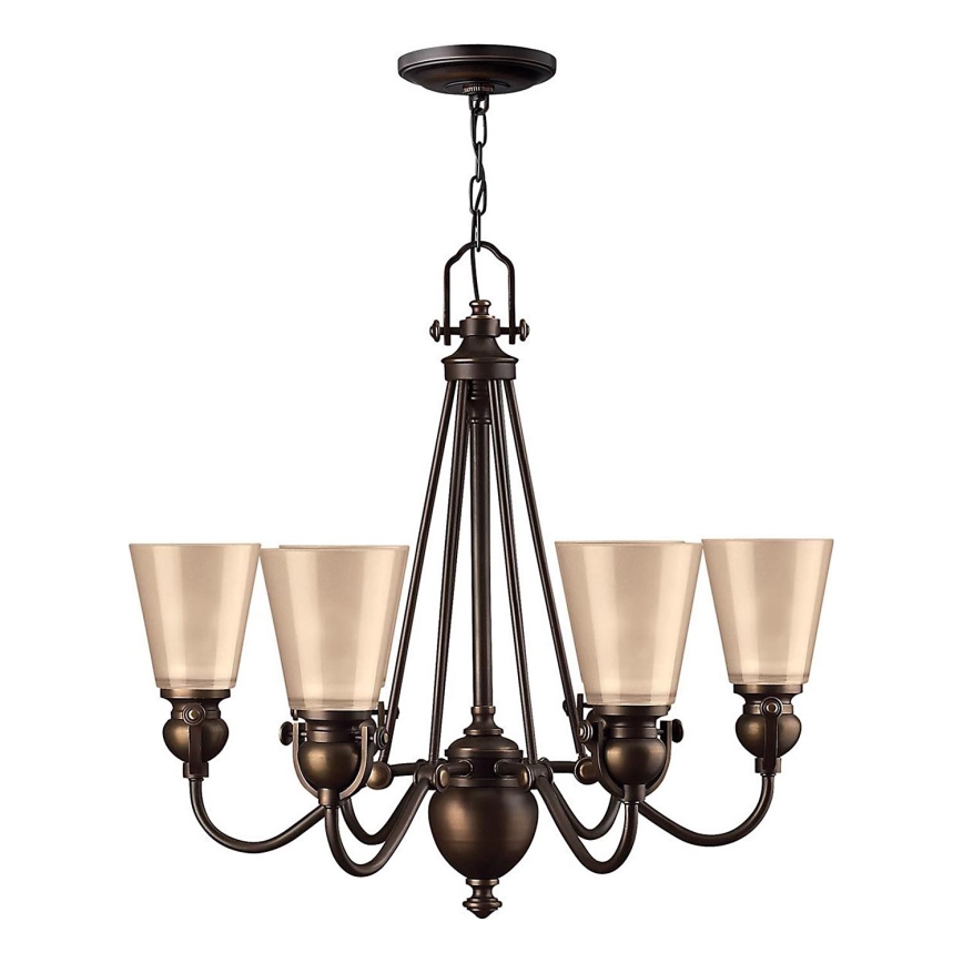 Hinkley - Chandelier on a chain MAYFLOWER 6xE27/60W/230V