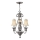 Hinkley - Chandelier on a chain PLANTATION 4xE14/40W/230V silver