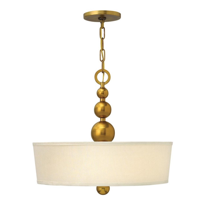 Hinkley - Chandelier on a chain ZELDA 3xE27/60W/230V brass