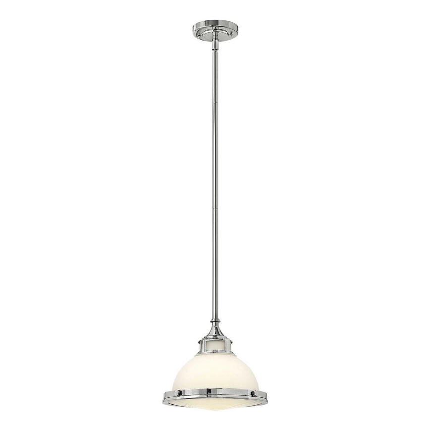 Hinkley - Chandelier on a pole AMELIA 1xE27/60W/230V shiny chrome
