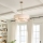 Hinkley - Chandelier on a pole GRAHAM 4xE14/40W/230V