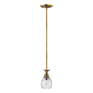 Hinkley - Chandelier on a pole PLANTATION 1xE27/60W/230V gold