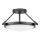 Hinkley - COLLIER flush-mount chandelier 3xE14/40W/230V Ø 41.7 cm black