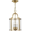 Hinkley - GENTRY chain-hung chandelier 4xE14/60W/230V, gold finish