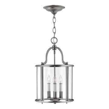 Hinkley - GENTRY Chain-Hung Chandelier 4xE14/60W/230V Matte Chrome