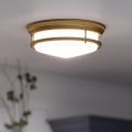 Hinkley - HADLEY Bathroom Ceiling Light 3xE27/40W/230V IP44, Gold