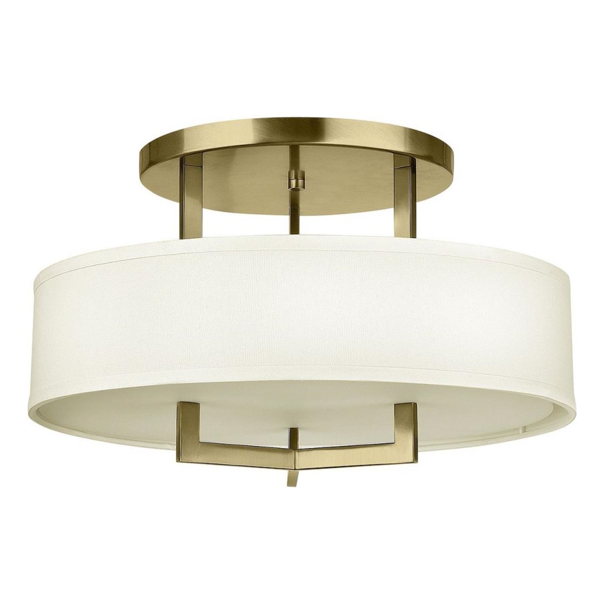 Hinkley - HAMPTON Ceiling Light 3xE27/60W/230V, diameter 50.8 cm, Gold