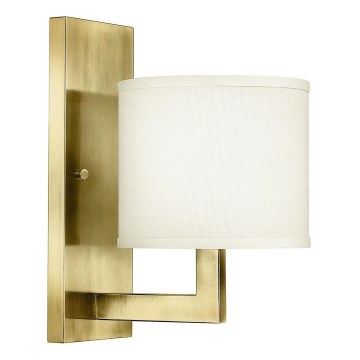 Hinkley - HAMPTON Wall Light 1xE27/60W/230V, Gold Finish
