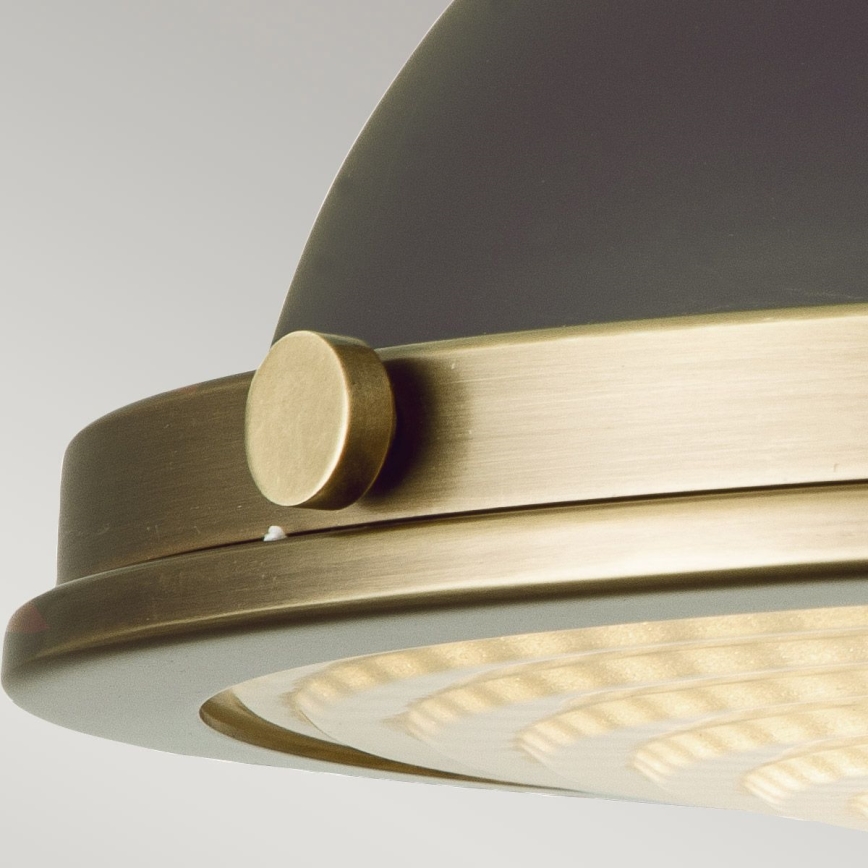 Hinkley - Ceiling light AMELIA 2xE27/40W/230V black/brass