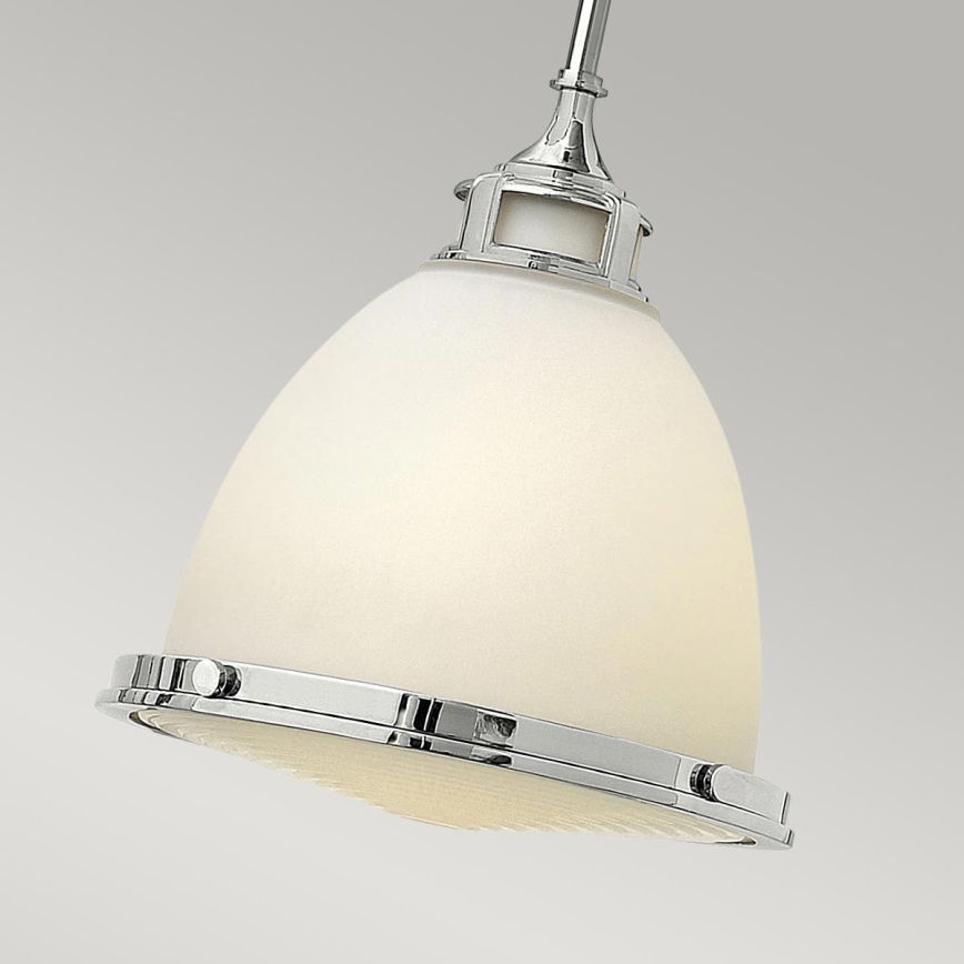 Hinkley - Chandelier on a pole AMELIA 1xE27/60W/230V shiny chrome