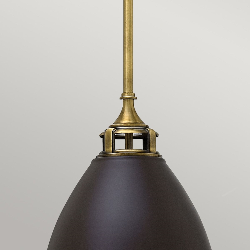 Hinkley - Chandelier on a pole AMELIA 1xE27/60W/230V bronze