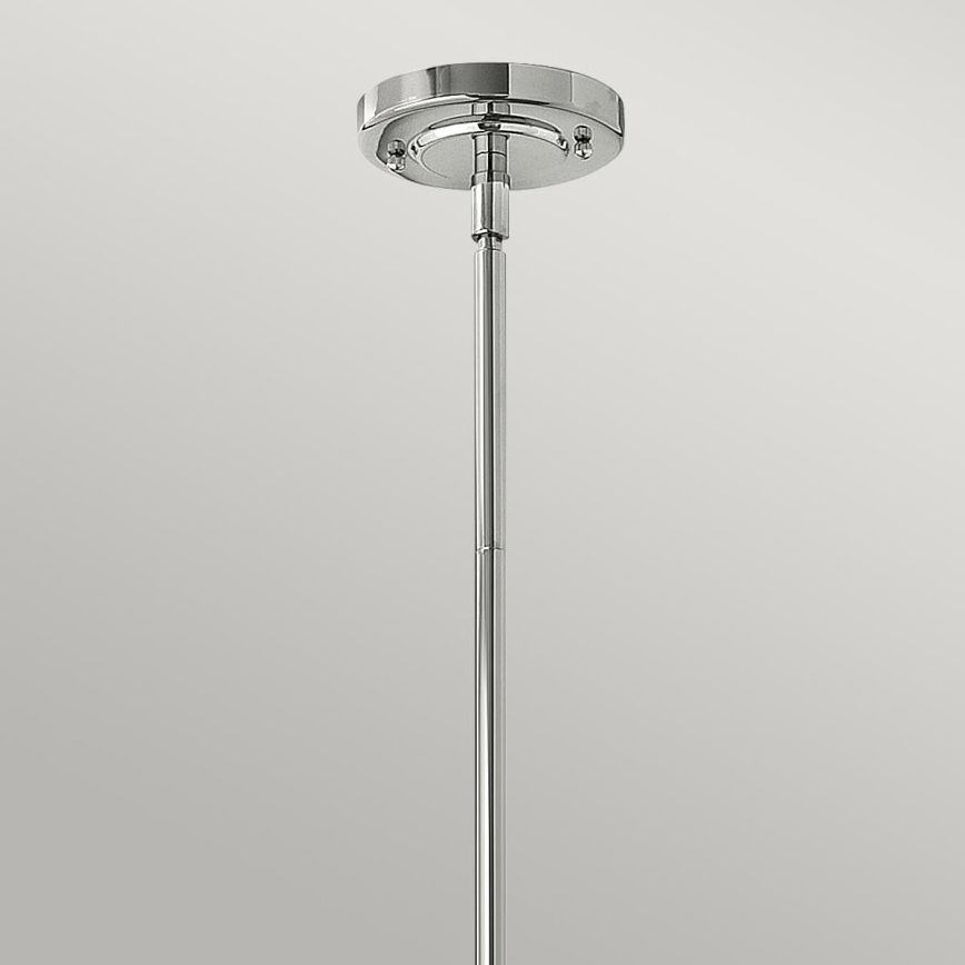 Hinkley - Chandelier on a pole AMELIA 1xE27/60W/230V shiny chrome