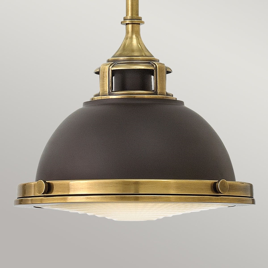 Hinkley - Chandelier on a pole AMELIA 1xE27/60W/230V brass