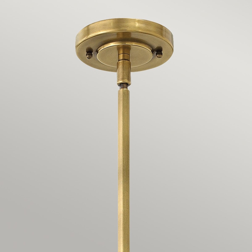 Hinkley - Chandelier on a pole AMELIA 1xE27/60W/230V brass