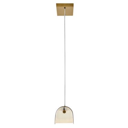 Hinkley - LED pendant on cable ARCO LED/43W/230V 3000K Gold
