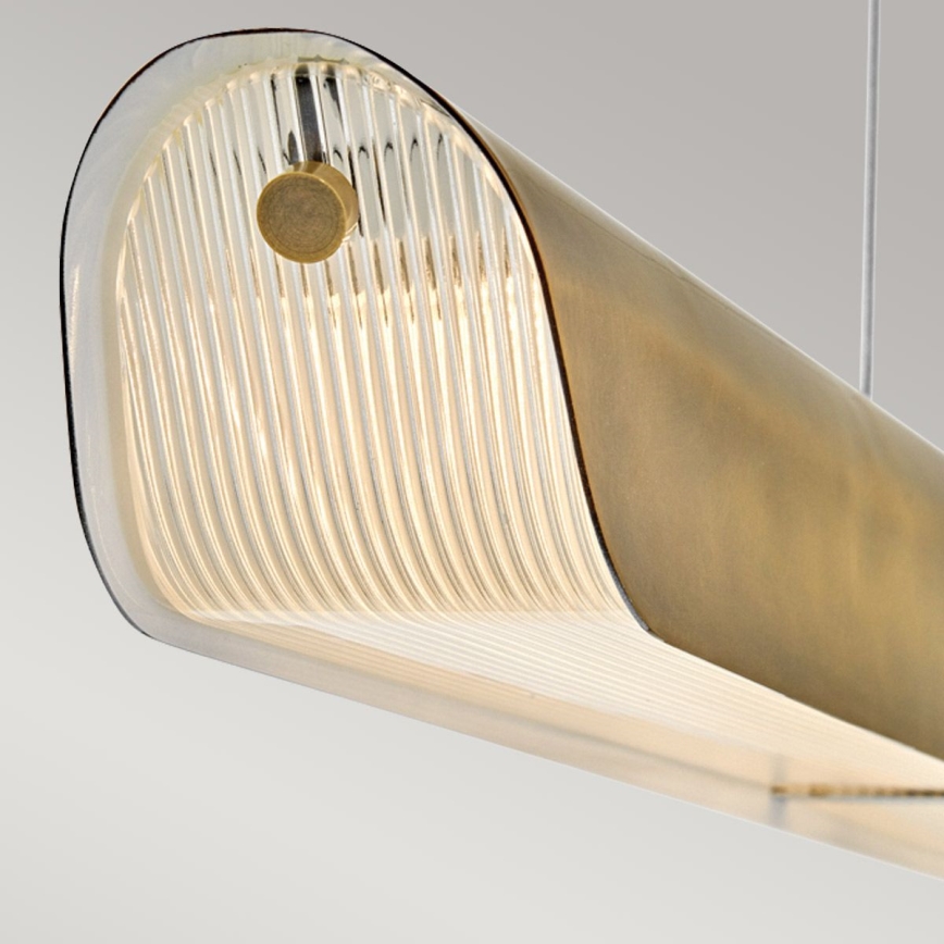Hinkley - LED pendant on cable ARCO LED/43W/230V 3000K Gold