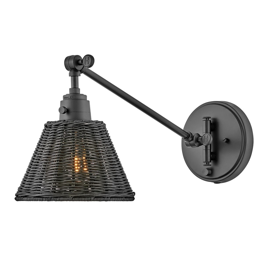 Hinkley - ARTI Wall-mounted Spotlight 1xE27/60W/230V Black