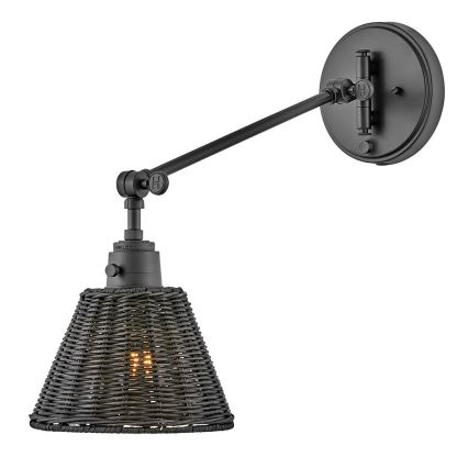Hinkley - ARTI Wall-mounted Spotlight 1xE27/60W/230V Black