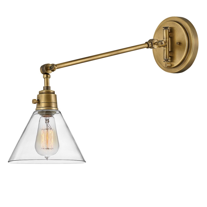 Hinkley - Wall lamp ARTI 1xE27/60W/230V brass