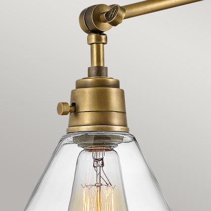 Hinkley - Wall lamp ARTI 1xE27/60W/230V brass