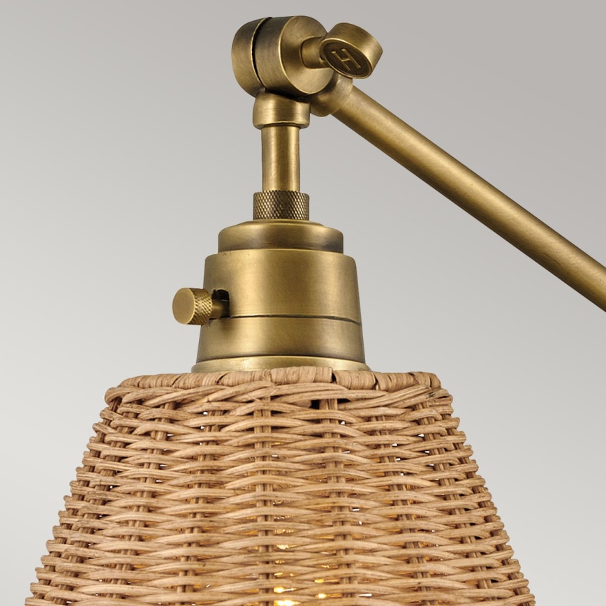 Hinkley - ARTI Wall Spotlight 1xE27/60W/230V gold/brown