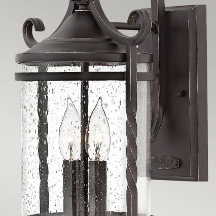 Hinkley - Outdoor wall light CASA 2xE14/40W/230V IP44