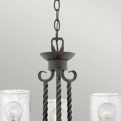 Hinkley - Chandelier on a chain CASA 3xE27/60W/230V