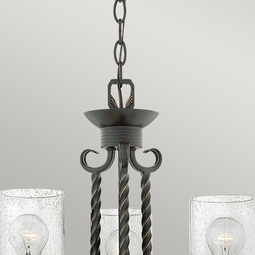 Hinkley - Chandelier on a chain CASA 3xE27/60W/230V