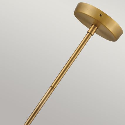 Hinkley - Chandelier on a pole CEDRIC 2xE27/60W/230V d. 33 cm brass