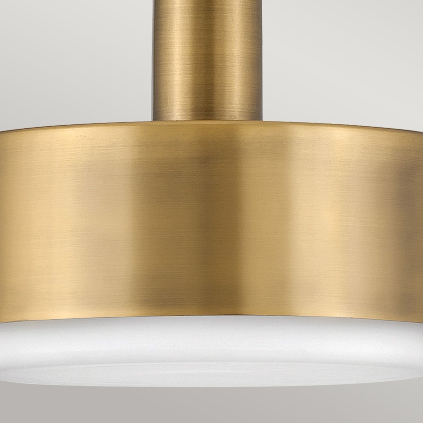 Hinkley - Chandelier on a pole CEDRIC 2xE27/60W/230V d. 33 cm brass