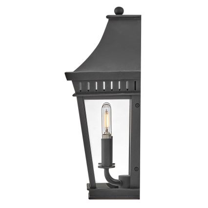 Hinkley - Outdoor wall light CHAPEL HILL 2xE14/40W/230V IP44 black