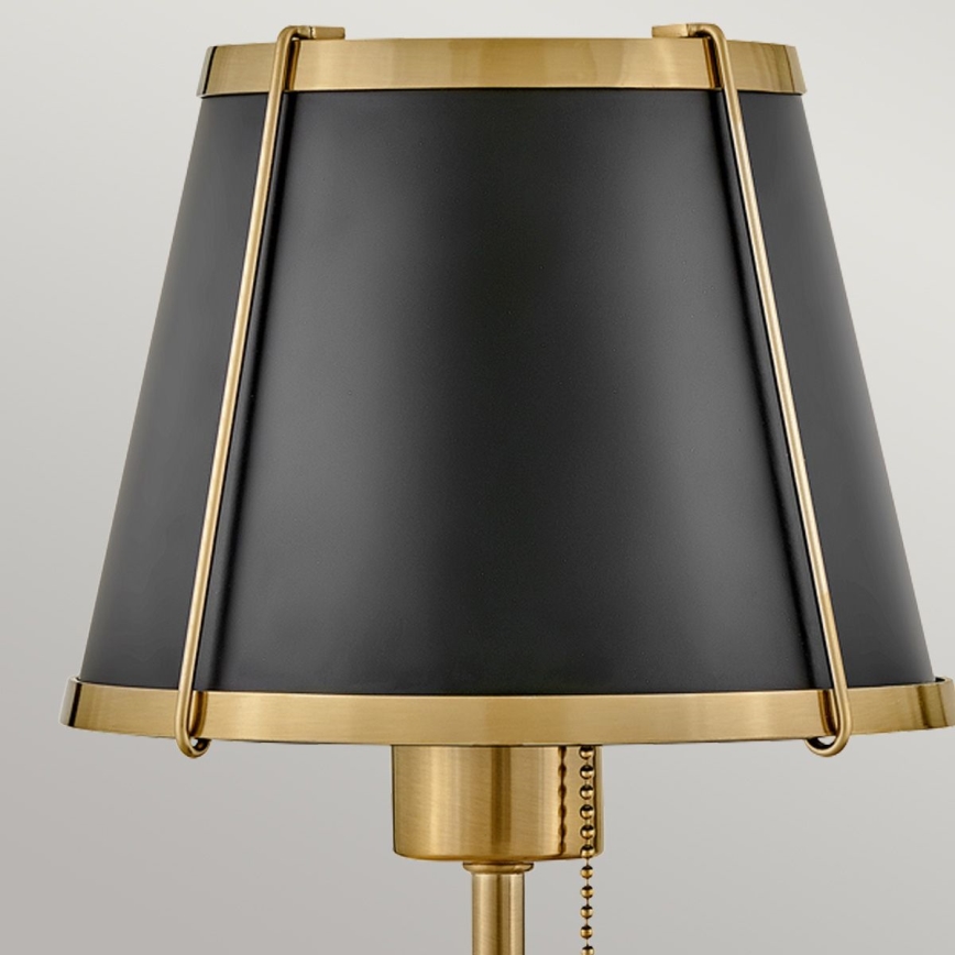 Hinkley - Wall lamp CLARKE 1xE27/40W/230V brass/black