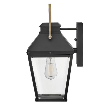 Hinkley - DAWSON M Outdoor Wall Light 1xE27/60W/230V IP44 Black