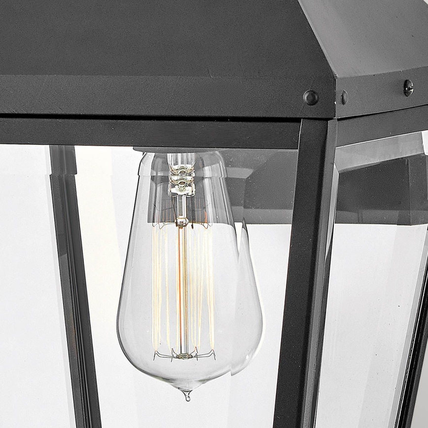 Hinkley - Outdoor wall light DAWSON 1xE27/60W/230V IP44 black