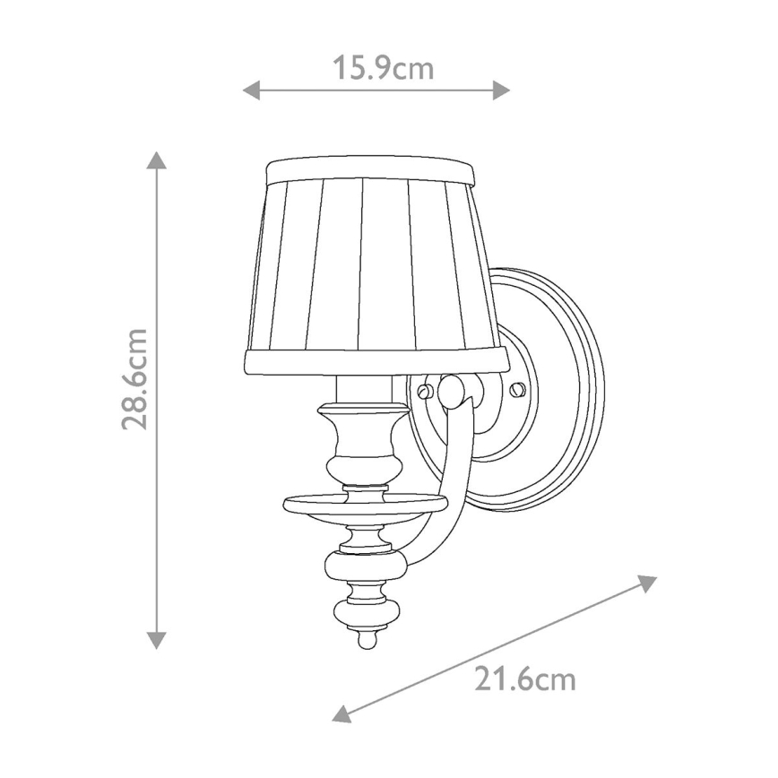 Hinkley - Wall light DUNHILL 1xE14/60W/230V
