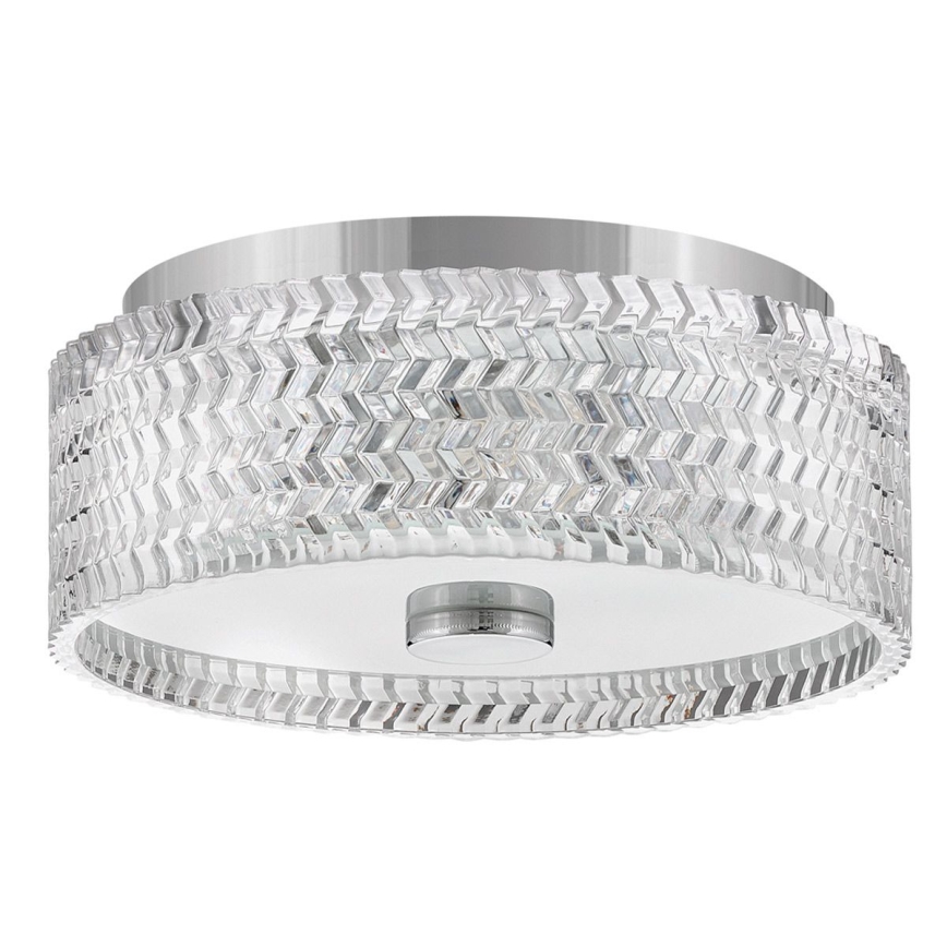 Hinkley Ceiling light ELLE 2xE27/60W/230V d. 30,5 cm shiny chrome