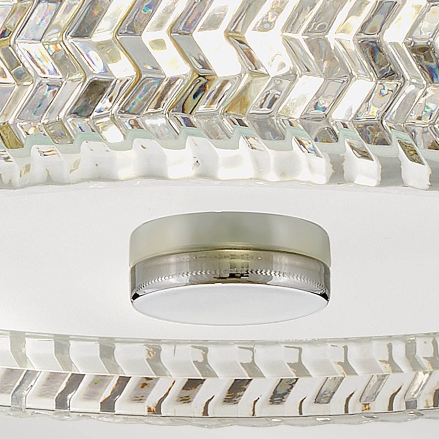 Hinkley Ceiling light ELLE 2xE27/60W/230V d. 30,5 cm shiny chrome