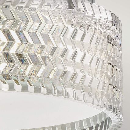 Hinkley Ceiling light ELLE 2xE27/60W/230V d. 30,5 cm shiny chrome