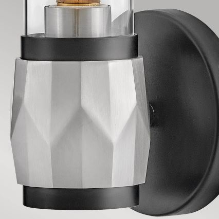 Hinkley - ELLISON Bathroom Wall Light 1x E27/40W/230V IP44 Black