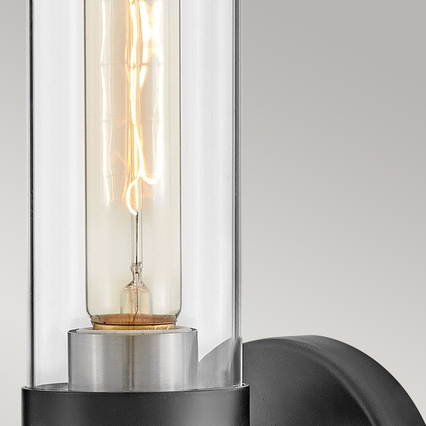 Hinkley - ELLISON Bathroom Wall Light 1x E27/40W/230V IP44 Black