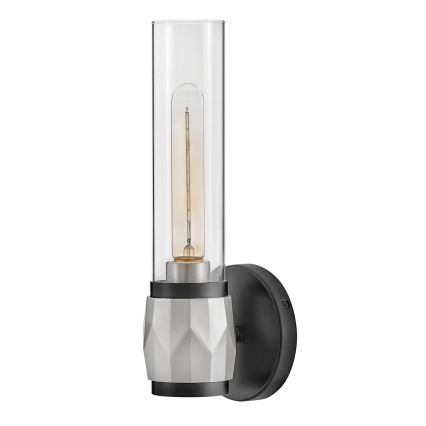 Hinkley - ELLISON Bathroom Wall Light 1x E27/40W/230V IP44 Black