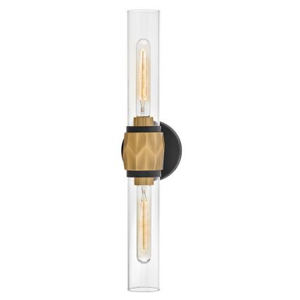 Hinkley - Bathroom wall light ELLISON 2xE27/40W/230V IP44 gold