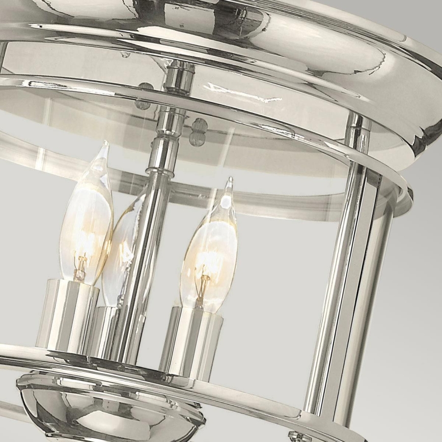 Hinkley - Ceiling light GENTRY 3xE14/40W/230V shiny chrome