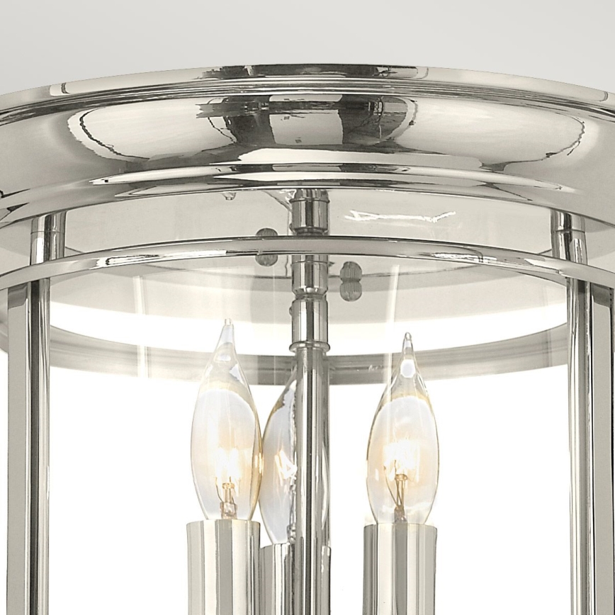 Hinkley - Ceiling light GENTRY 3xE14/40W/230V shiny chrome